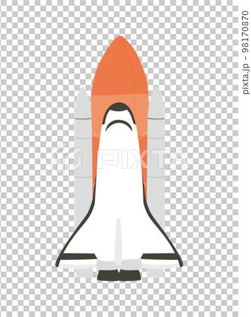 hand drawn space shuttle 98170870
