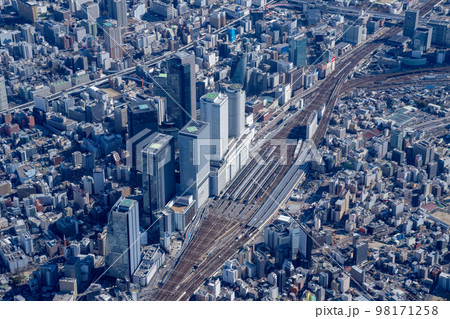空撮　名古屋 98171258