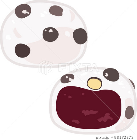 豆大福の断面 98172275