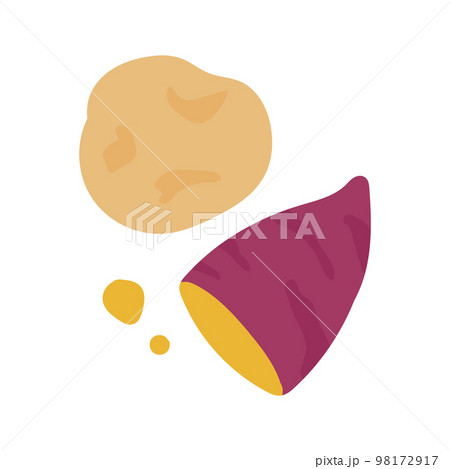 いも類のイラスト素材 [98172917] - PIXTA