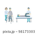 リハビリをする男性 98173303