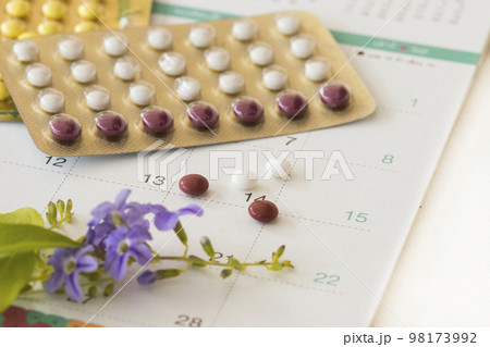 birth control pills of lifestyle woman protect with calendar birth control pills of lifestyle woman protect with calendar 98173992