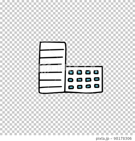 辦公樓圖圖標 98178306