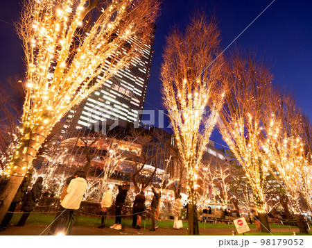 東京ミッドタウンのイルミネーション 東京都 東京ミッドタウンのイルミネーション 東京都 98179052