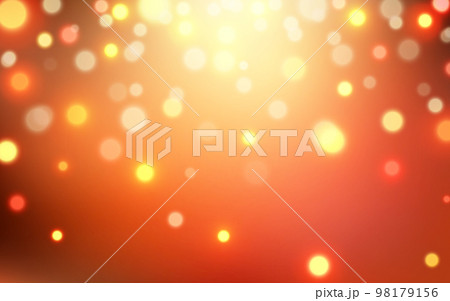 Evening sun bokeh soft light abstract background, Vector eps 10 illustration bokeh particles 98179156