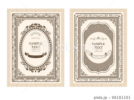 飾り枠　フレーム　クラシック 98181101