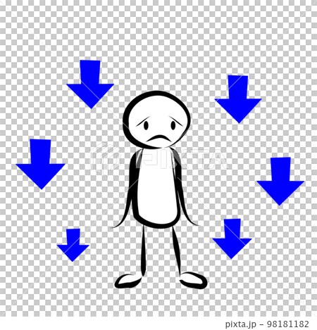 鬱悶掉電簡筆劃（手寫體） 98181182