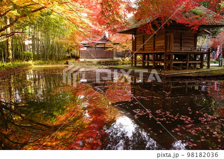 世界遺産中尊寺 弁財天堂 98182036