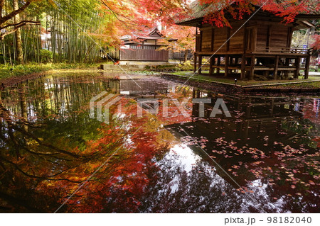 世界遺産中尊寺 弁財天堂 98182040
