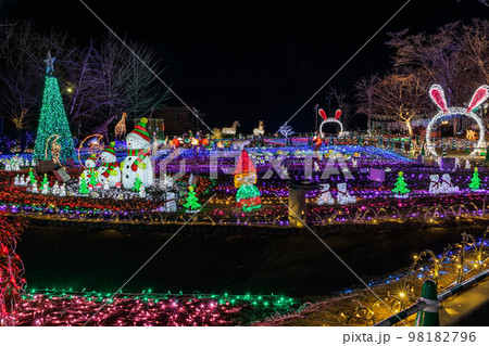 曽木の滝公園イルミネーション 2023年卯年Ver. 曽木の滝公園イルミネーション 2023年卯年Ver. 98182796