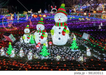 曽木の滝公園イルミネーション 2023年卯年Ver. 曽木の滝公園イルミネーション 2023年卯年Ver. 98183011