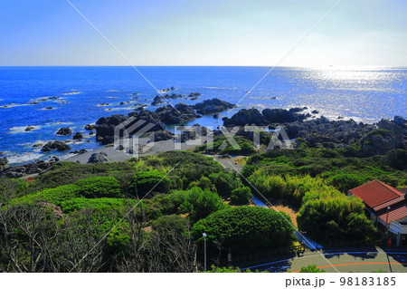 【高知県】室戸岬と太平洋（灌頂ヶ浜　月見ヶ浜） 98183185