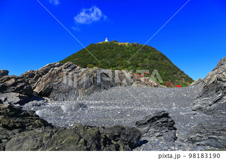 【高知県】室戸岬と室戸岬灯台（灌頂ヶ浜　月見ヶ浜） 98183190