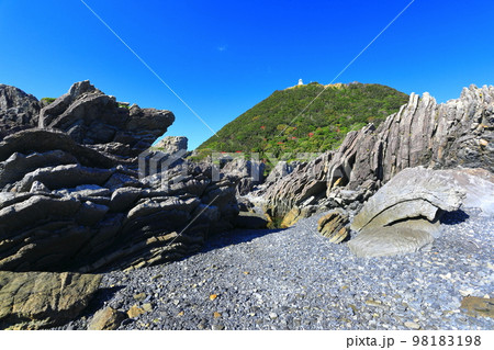 【高知県】室戸岬と室戸岬灯台（灌頂ヶ浜　月見ヶ浜） 98183198