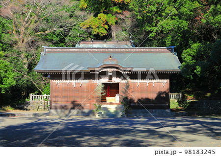 【高知県】晴天の吉良川の琴平神社 【高知県】晴天の吉良川の琴平神社 98183245