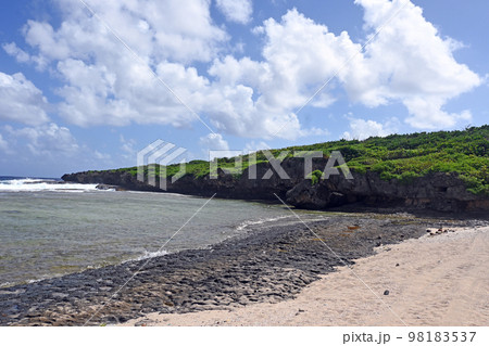 サイパンのマリンビーチ Marine Beach サイパンのマリンビーチ Marine Beach 98183537