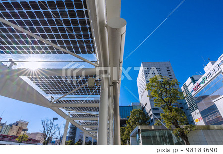 日本の川崎都市景観 冬晴れが続く…春のような陽気。川崎駅やチネチッタ(画面左)などを望む=1月3日 日本の川崎都市景観 冬晴れが続く…春のような陽気。川崎駅やチネチッタ(画面左)などを望む=1月3日 98183690