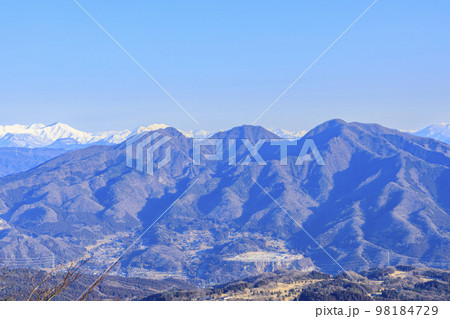 伊香保温泉 高根展望台 冬景色 伊香保温泉 高根展望台 冬景色 98184729