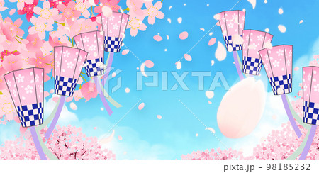 桜 背景素材 桜 背景素材 98185232