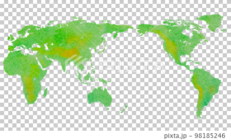 世界地図　16：9 98185246