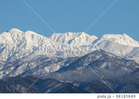 北アルプス立山連峰、最高標高峰（立山本峰） 98185689