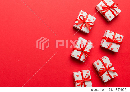 Valentine day composition 98187402