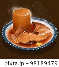ブリカマ大根(料理イラスト) ブリカマ大根(料理イラスト) 98189479