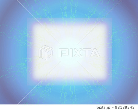 抽象的な背景と発光する白い枠のイメージ 抽象的な背景と発光する白い枠のイメージ 98189545