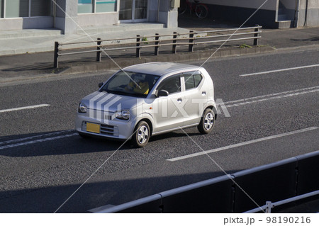 2box軽乗用車　道路走行　ラバン 98190216