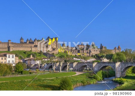 Cite de Carcassonne, France Cite de Carcassonne, France 98190960