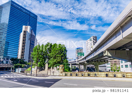 【東京の都市風景】常盤橋周辺の都市風景 98191141