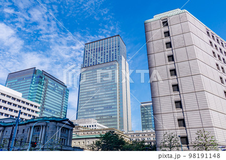 【東京の都市風景】東京日本橋周辺の都市風景 【東京の都市風景】東京日本橋周辺の都市風景 98191148