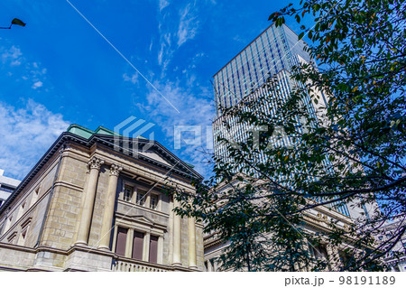 【東京の都市風景】日本銀行本店 【東京の都市風景】日本銀行本店 98191189