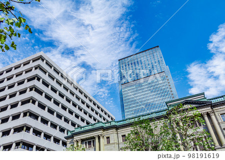 【東京の都市風景】日本銀行本店 【東京の都市風景】日本銀行本店 98191619