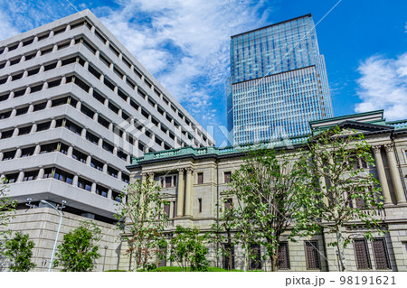 【東京の都市風景】日本銀行本店 【東京の都市風景】日本銀行本店 98191621