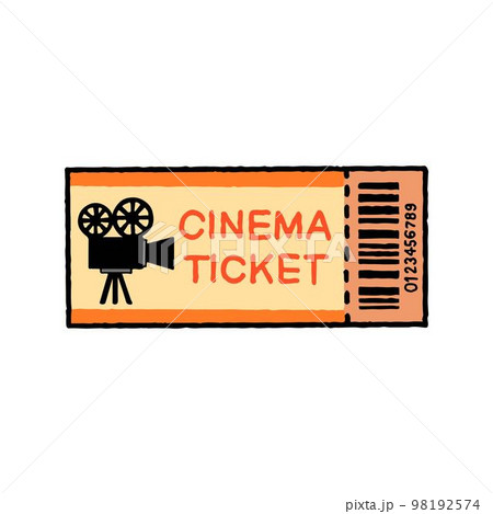 映画のチケット 98192574