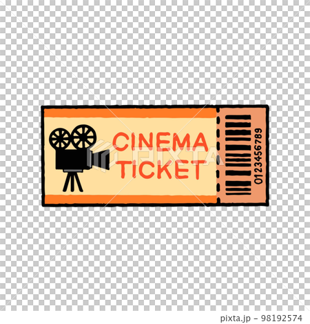 映画のチケット 98192574