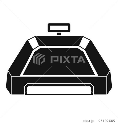 American football field icon. Simple illustration of american football field vector icon for web design isolated on white background American football field icon. Simple illustration of american football field vector icon for web design isolated on white background 98192685
