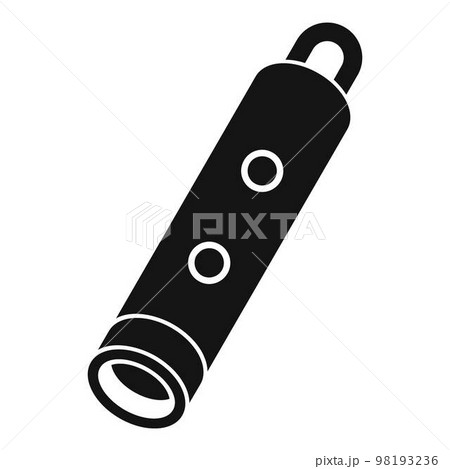 Alarm whistle icon. Simple illustration of alarm whistle vector icon for web design isolated on white background 98193236