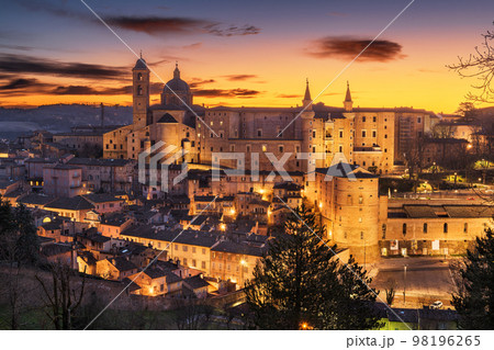 Urbino, Italy Medieval Walled City in the Marche Region Urbino, Italy Medieval Walled City in the Marche Region 98196265