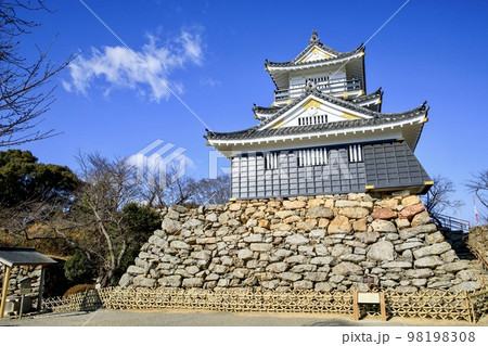 浜松市 晴天下の浜松城 浜松市 晴天下の浜松城 98198308