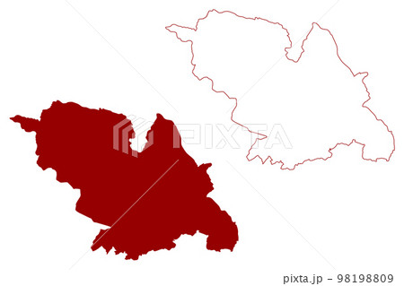 City and Metropolitan borough Sheffield (United Kingdom of Great Britain and Northern Ireland, Metropolitan and ceremonial county South Yorkshire, England) map vector illustration, scribble sketch map City and Metropolitan borough Sheffield (United Kingdom of Great Britain and Northern Ireland, Metropolitan and ceremonial county South Yorkshire, England) map vector illustration, scribble sketch map 98198809