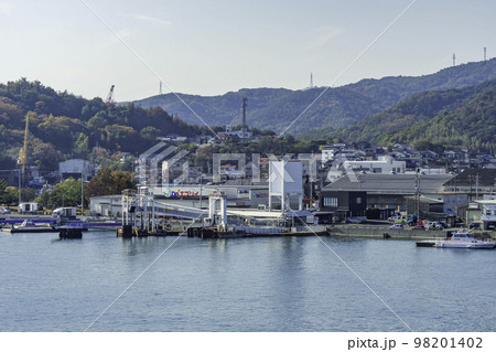 宇野港　旧宇高国道フェリーのりば　岡山県玉野市 98201402