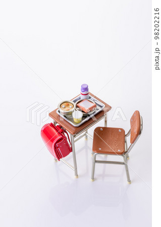 小学校給食イメージ ミニチュア 小学校給食イメージ ミニチュア 98202216