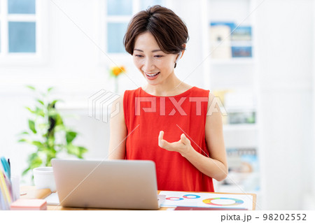 オペレーター 女性 家 オペレーター 女性 家 98202552