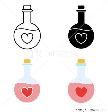 Potion in flat style isolated 98202850