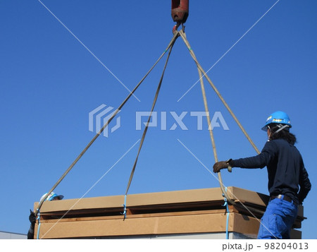 工事現場作業 98204013