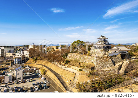 静岡県浜松市にある徳川家康の出世城と呼ばれる浜松城 98204157