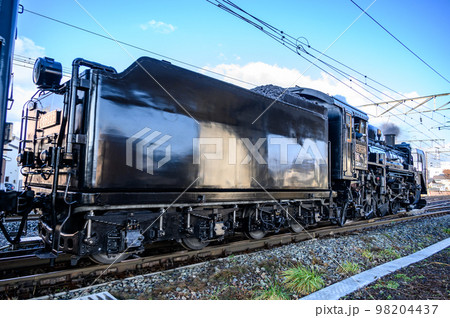 SL銀河ラストランへ東北本線矢巾駅から花巻駅へ、ヘッドマークなしで走行 98204437