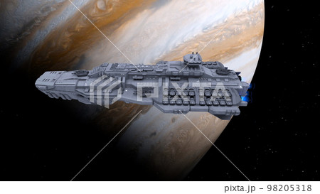 宇宙船と惑星 98205318